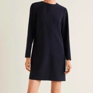 NWT Mango Pinstripe Dress - Size S